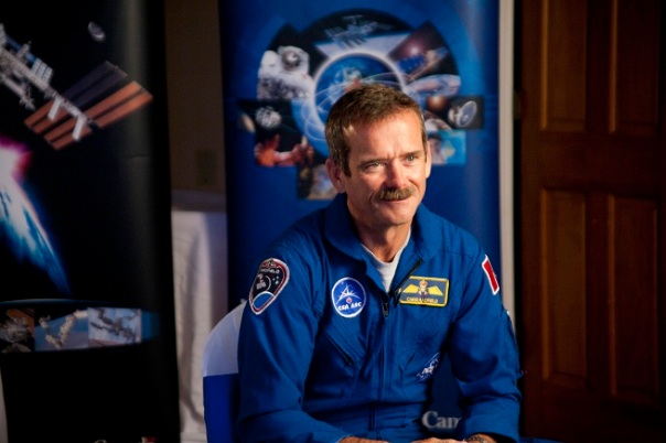 Interviewing Canadian Astronaut Chris Hadfield Cr. Melanie Godecki